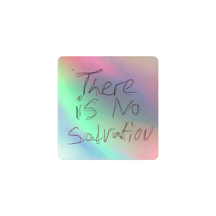 There is No Salvation Sticker product image (1)