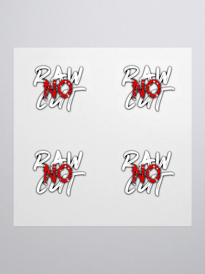 Raw No Cut Sticker Sheet product image (2)