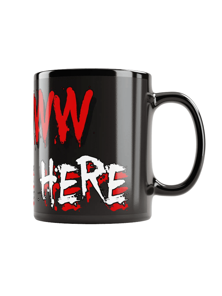 Eww You’re Here Black Mug product image (1)