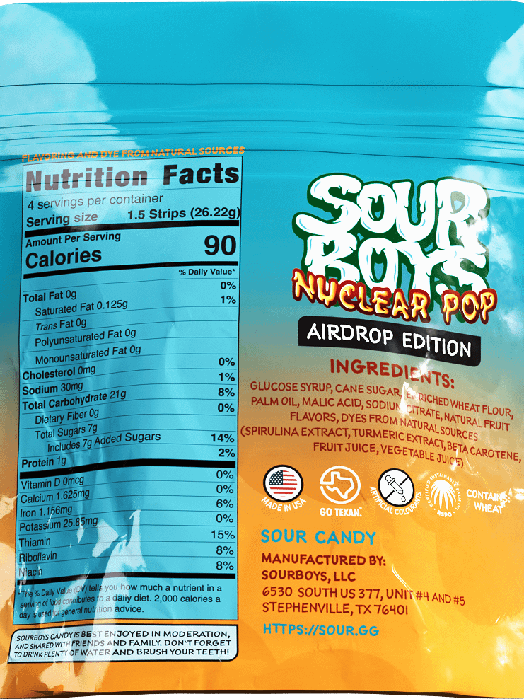 Nuclear Pop - Cherry Cola SourBoys product image (2)