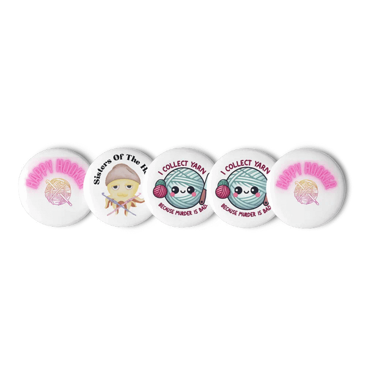 Sisters of the Hook Pin Collection product image (1)