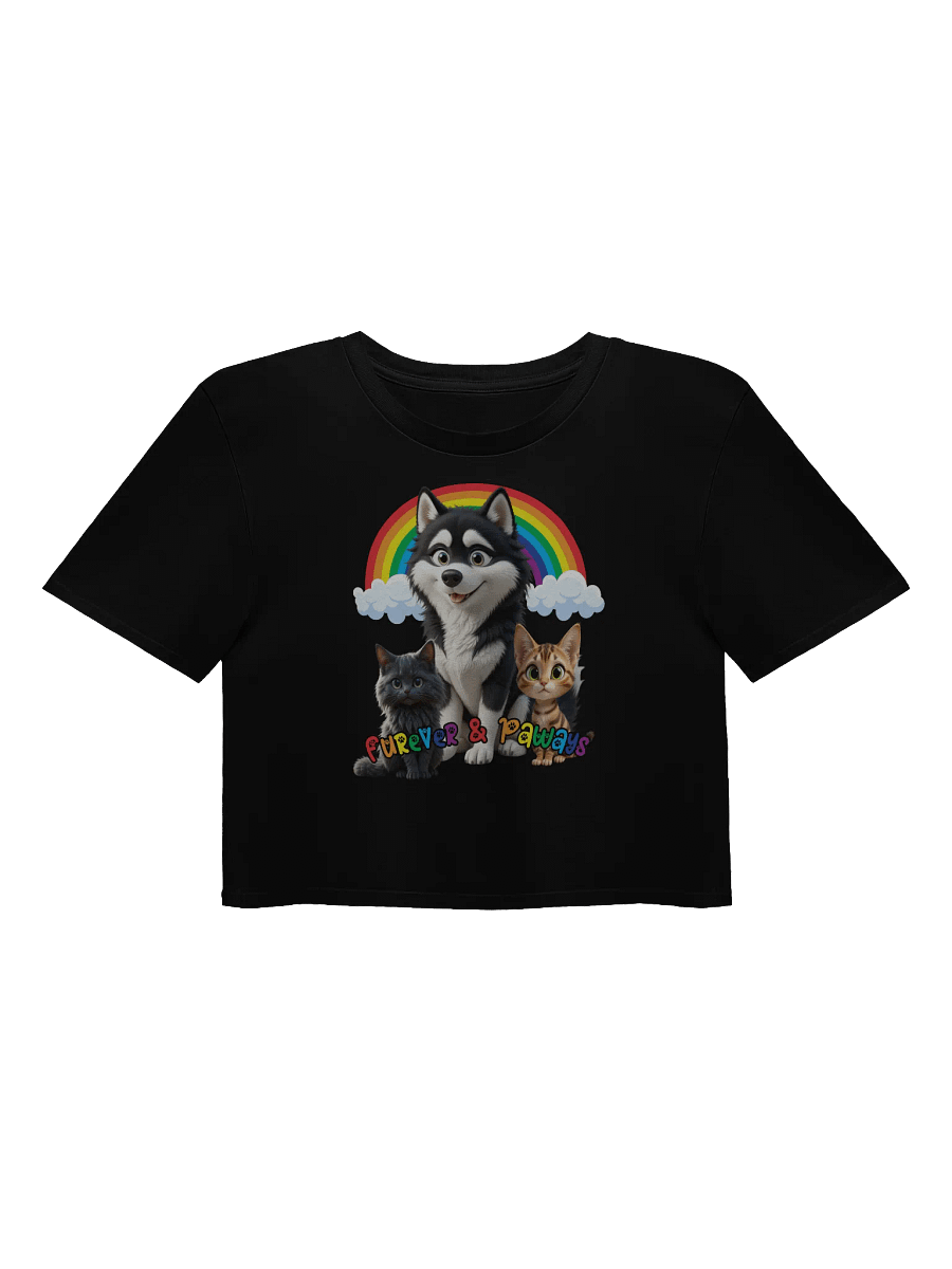 Furever & Paways Women's Premium Crop Top product image (1)