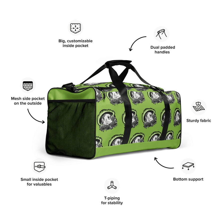 Save Me: A Plea from Planet Earth Duffle Bag 🌍 product image (9)