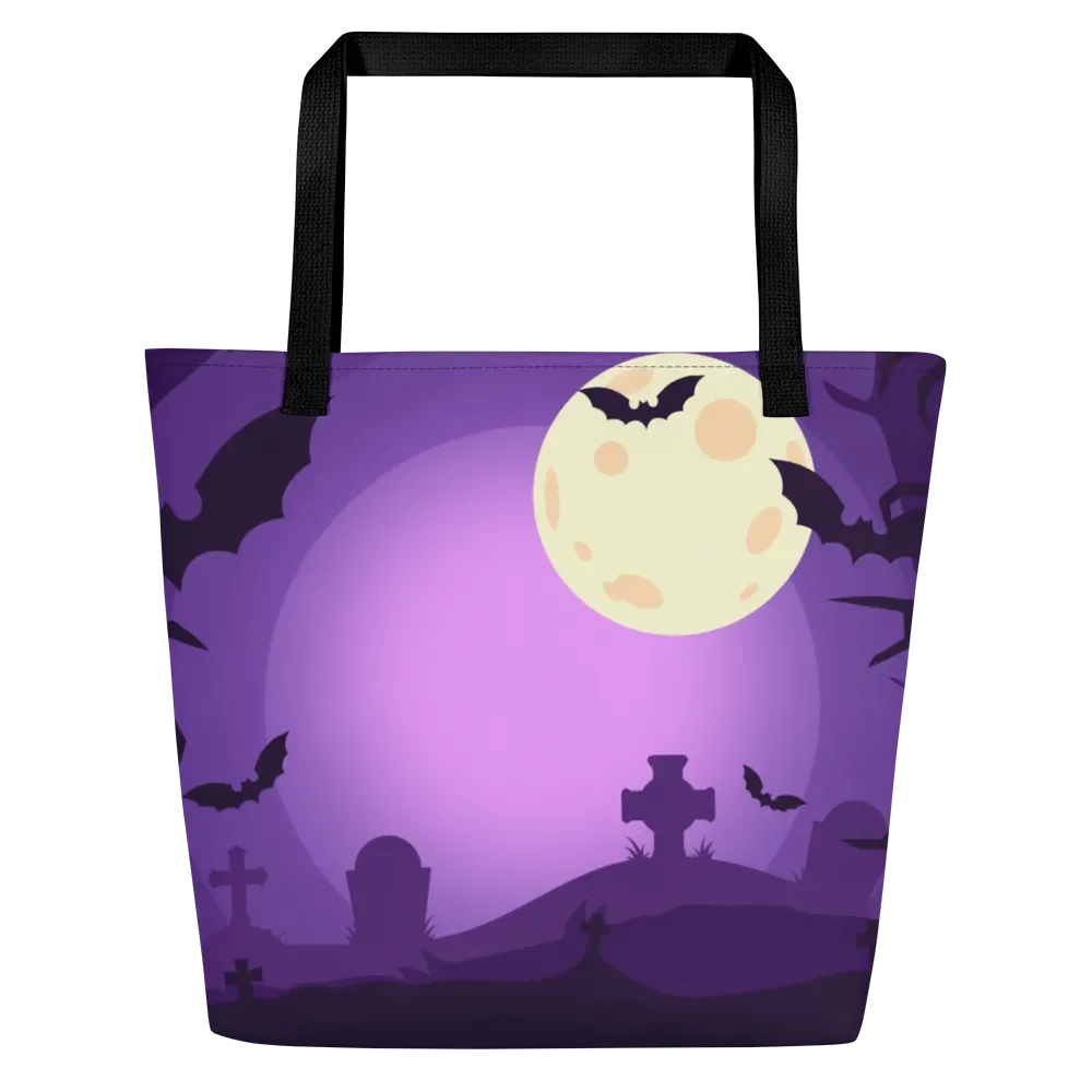 All-Over Print Large Tote Bag w/ Pocket product image (3)