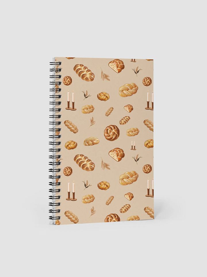 Pass the Challah Dotted Spiral Notebook product image (2)