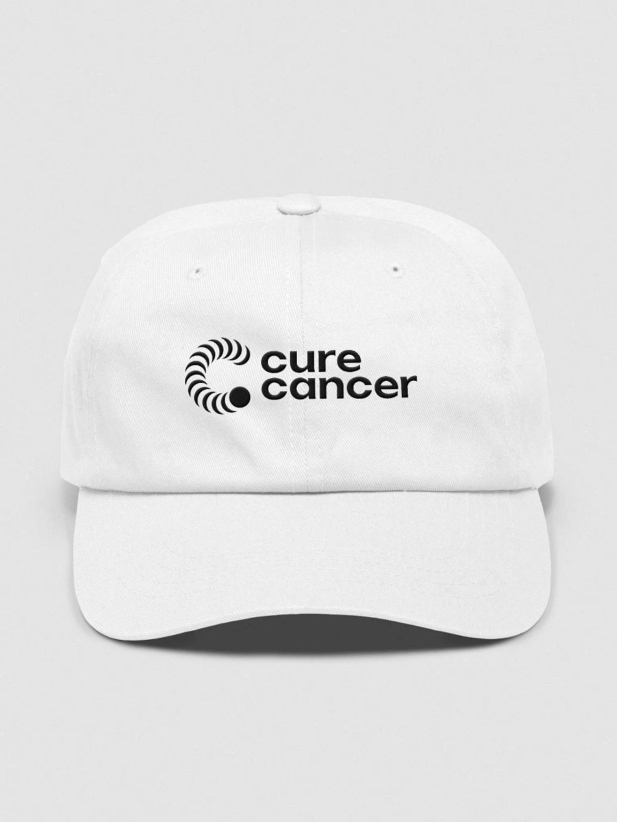 Cure Cancer | Logo Cap - White product image (1)