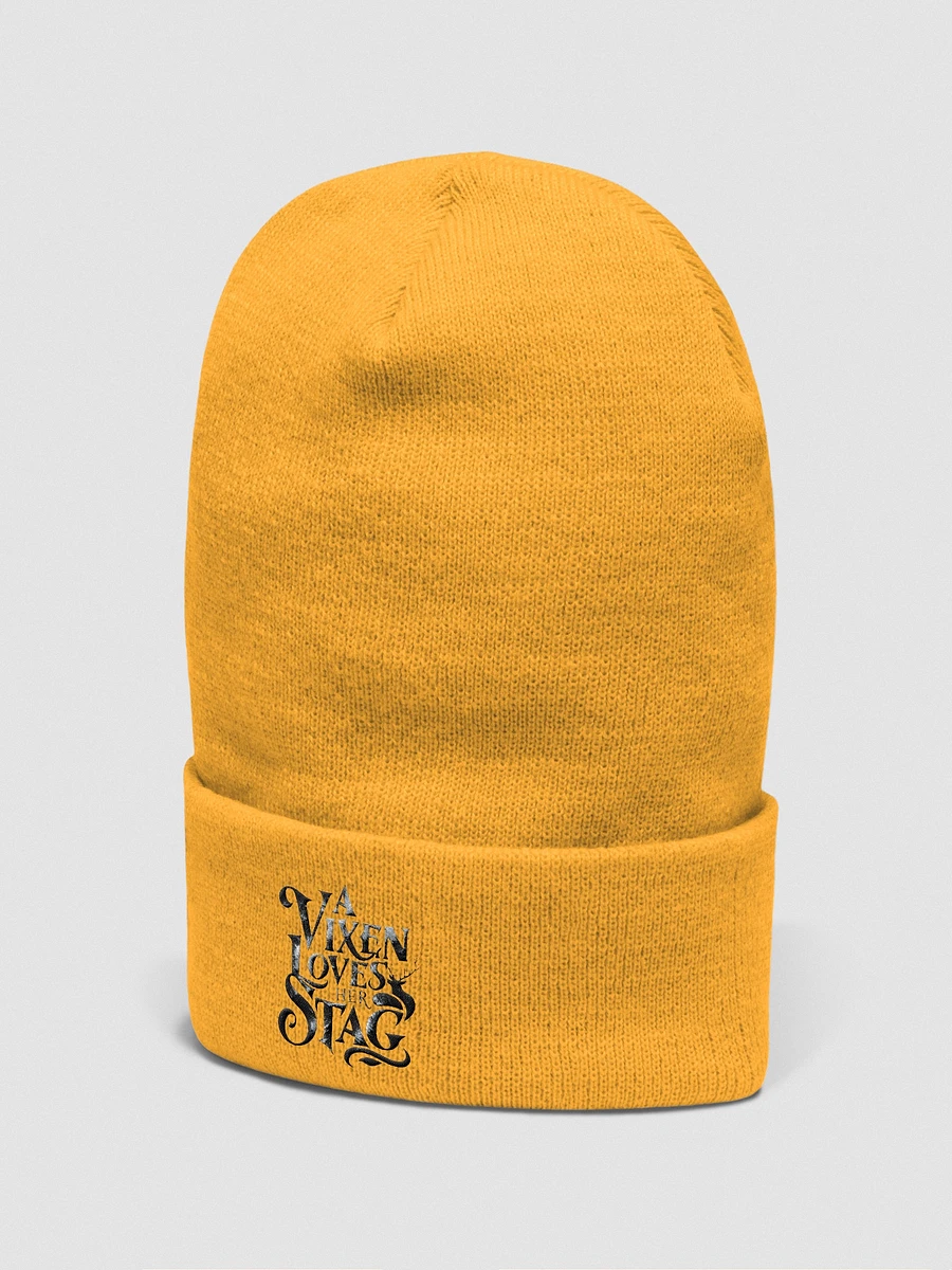 A Vixen Loves Her Stag Embroidered Beanie product image (8)