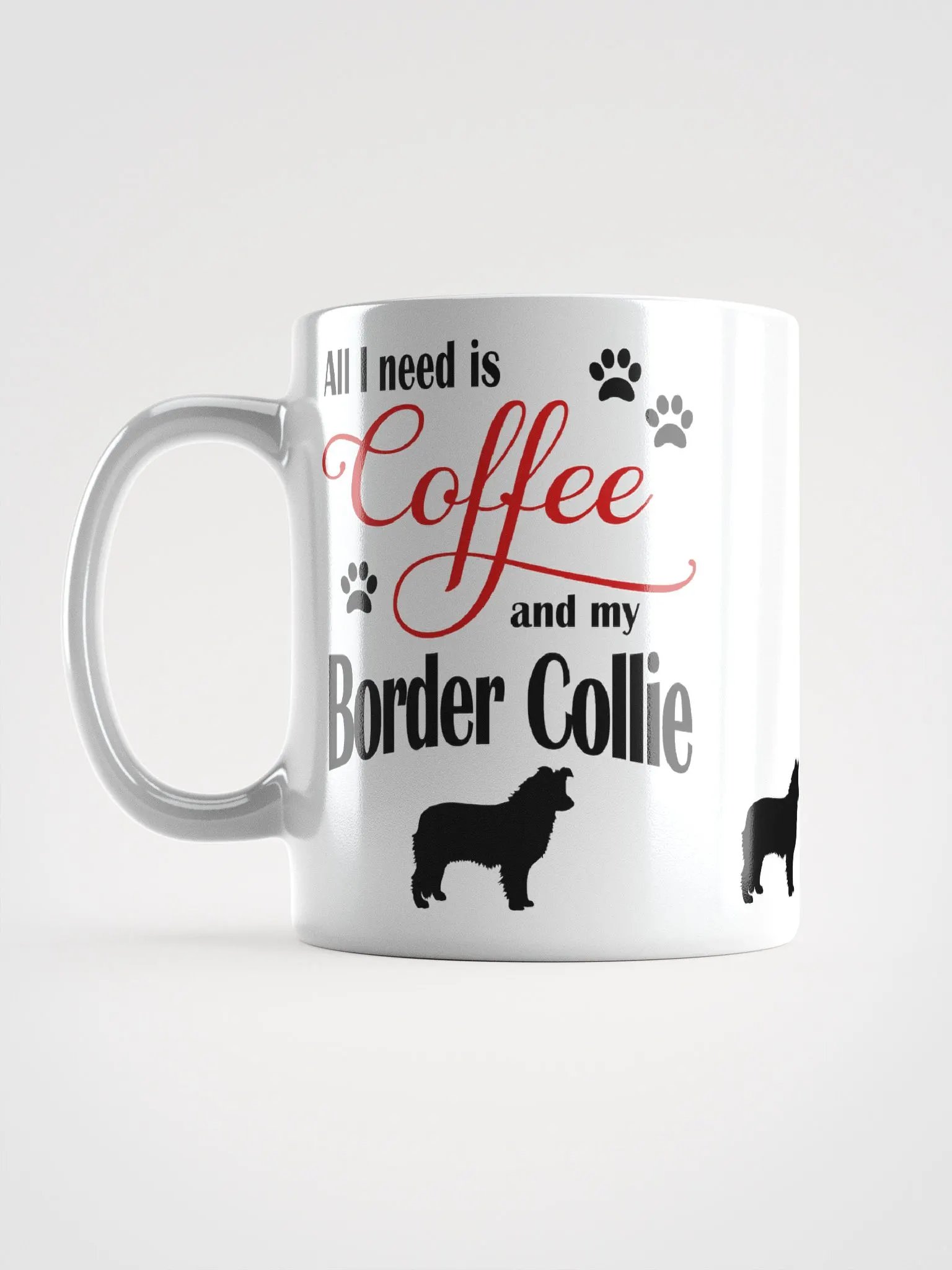 Coffee and my Border Collie Mug product image (6)