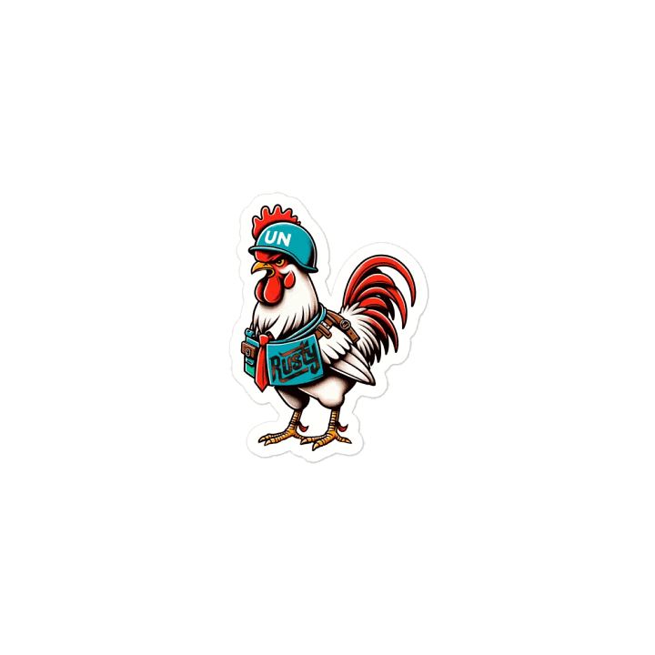 Rusty Rooster Die-Cut Magnets (Cigar-Free Edition product image (1)