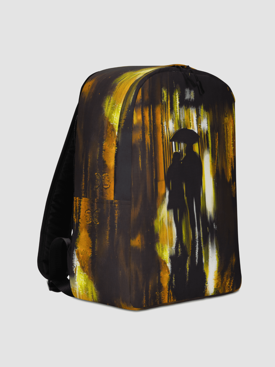 Rainy Street Scene Minimalist Backpack product image (4)
