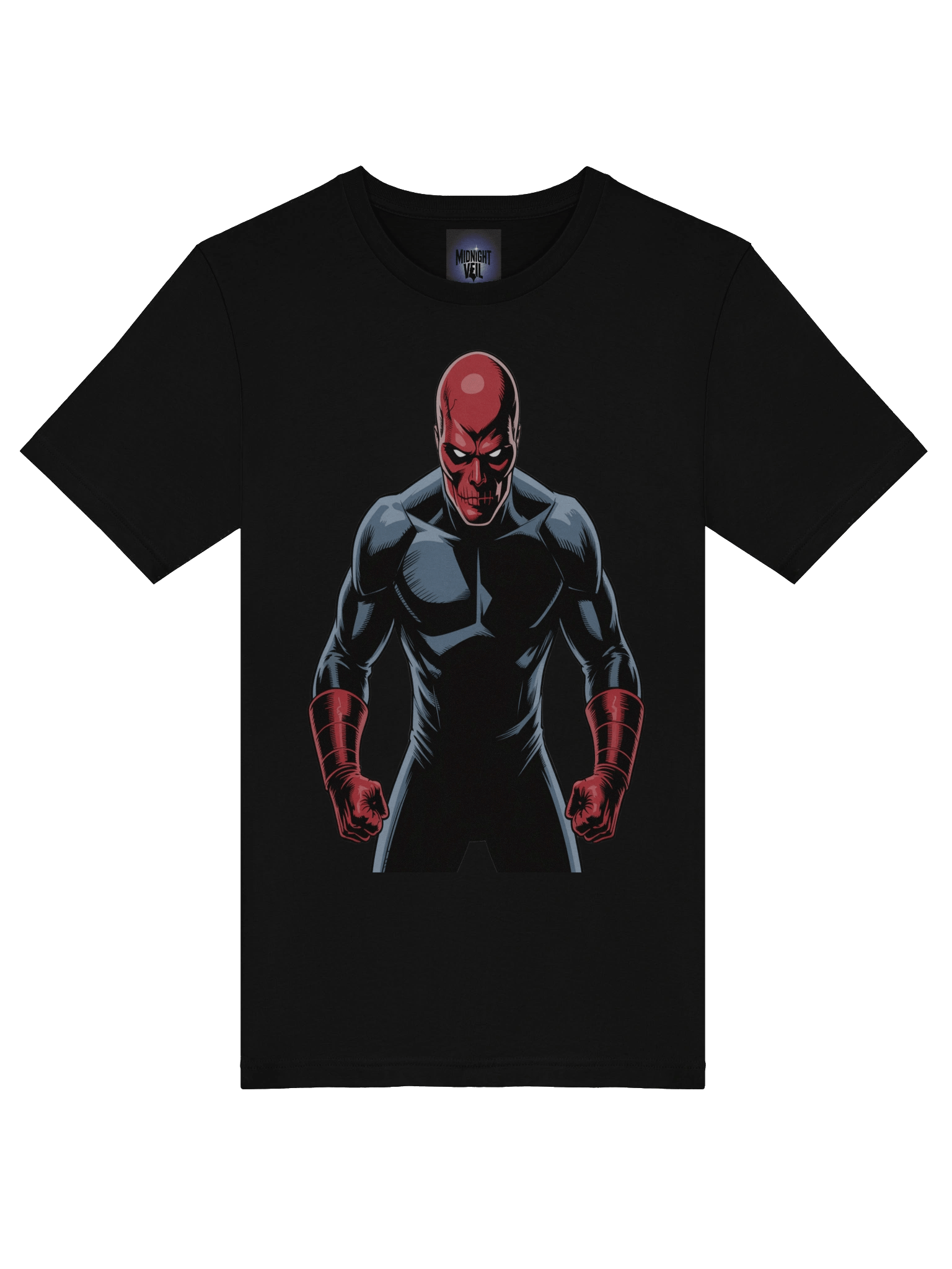 Crimson Fist: Red Skull Supersoft Graphic T-Shirt product image (7)