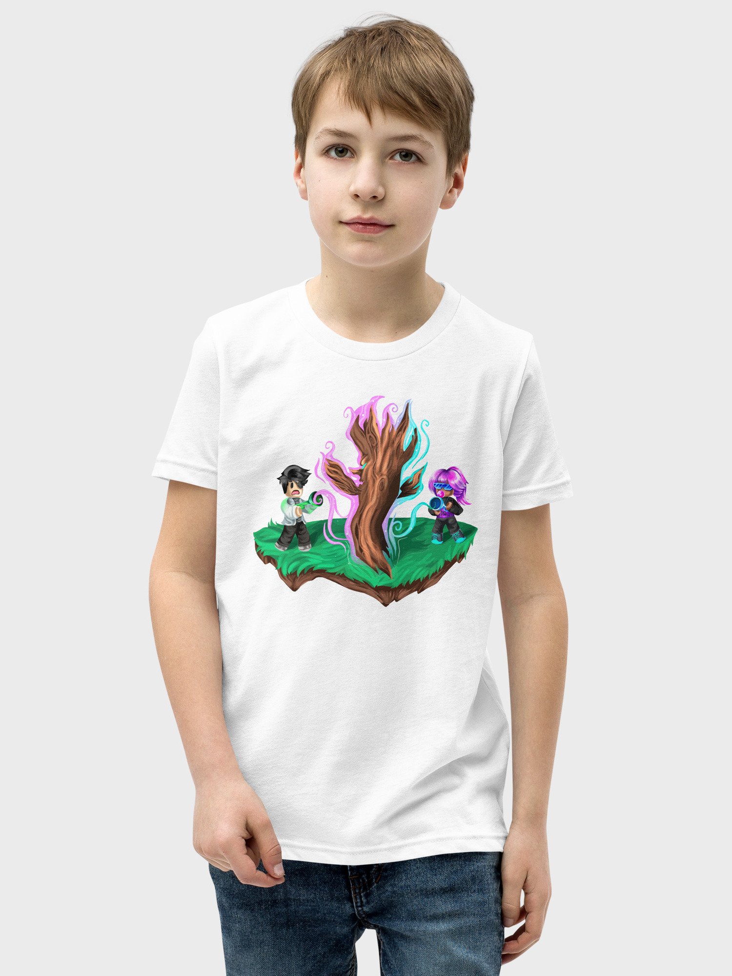 Ghastly Tree T-Shirt (Youth) - Ghost Simulator product image (2)