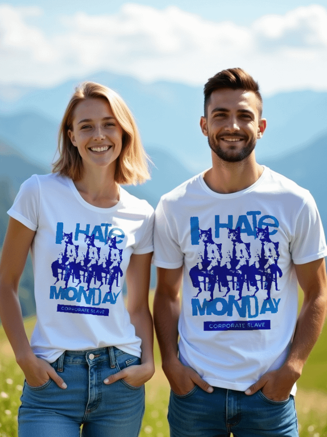 I Hate Monday | Unisex Bella+Canvas Supersoft T-Shirt product image (1)