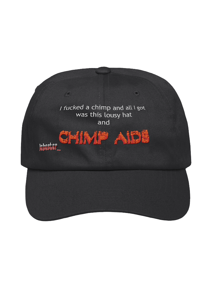 Flaming Hot CHIMP AIDS Dad Hat product image (1)