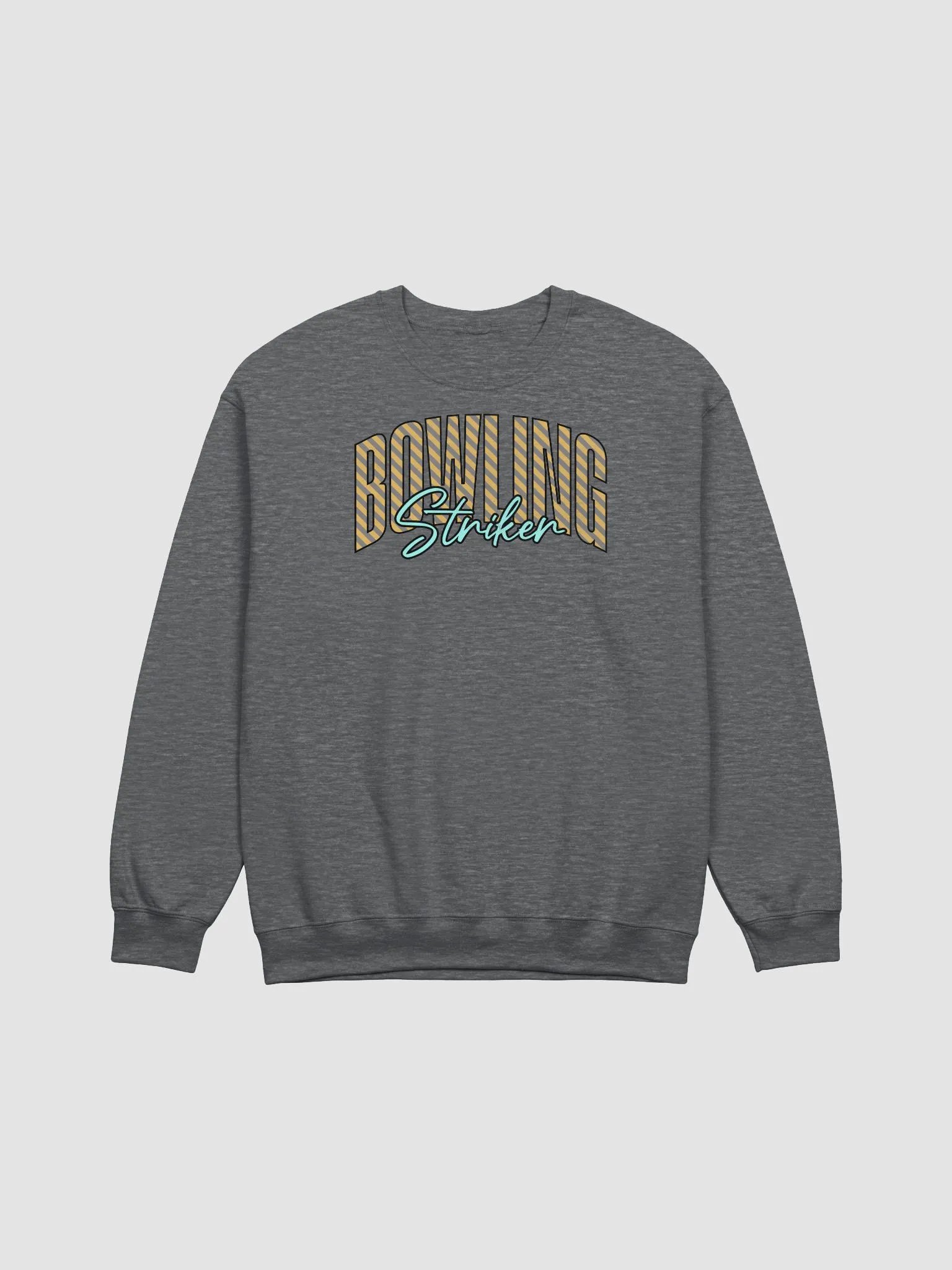 Bowling Striker Striped Script Sweatshirt product image (3)