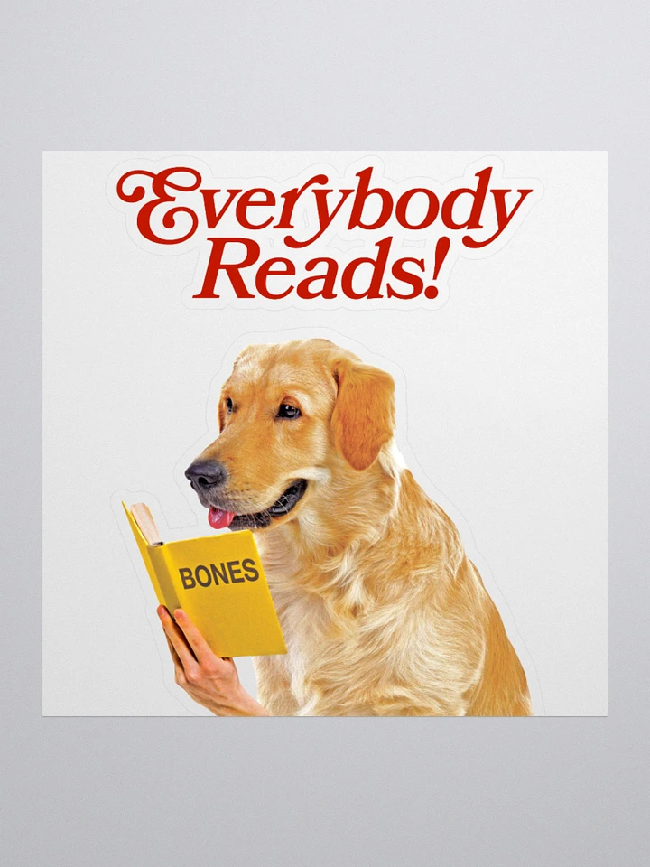 Everybody Reads: The Sticker product image (1)