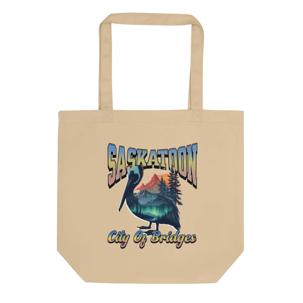 Saskatoon City Of Bridges Pelican Eco Tote product image (1)