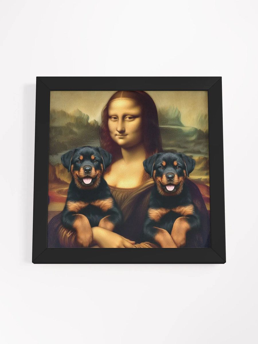 Rottweilers and Mona Lisa product image (16)