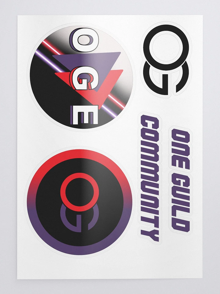 One Guild Sticker Pack product image (1)