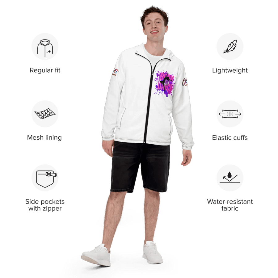 Born to Dance Her Silhouette Windbreaker product image (7)