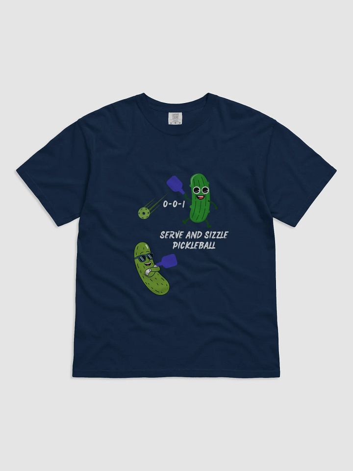 Serve and Sizzle Pickleball Heavyweight Cotton T-Shirt product image (6)