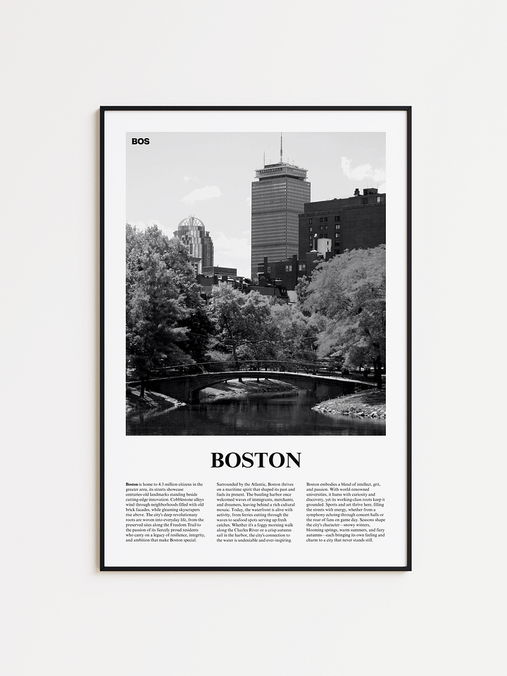 Boston 03 Newspaper Poster product image (1)