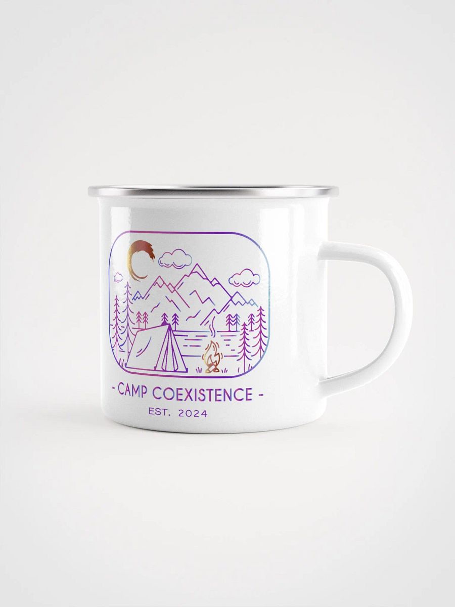 Camp CoExistence Enamel Mug product image (2)