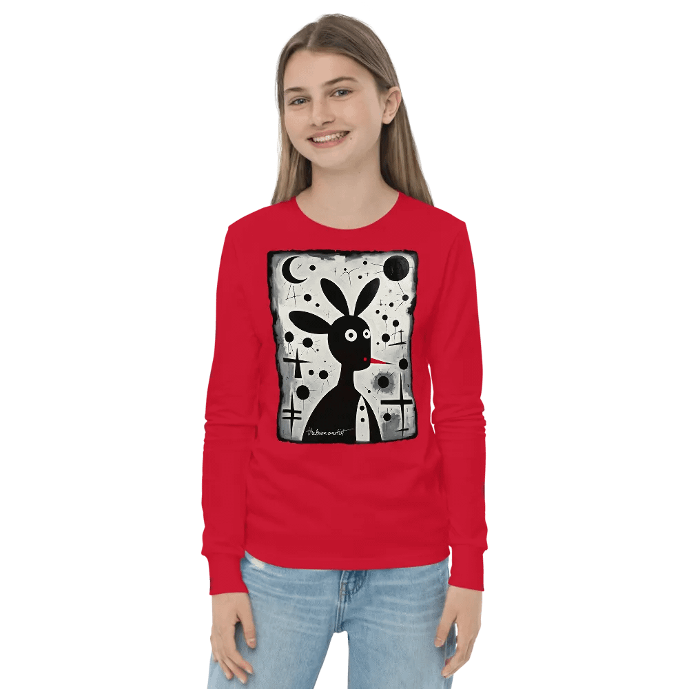 Bella+Canvas Youth Long Sleeve T-Shirt product image (3)
