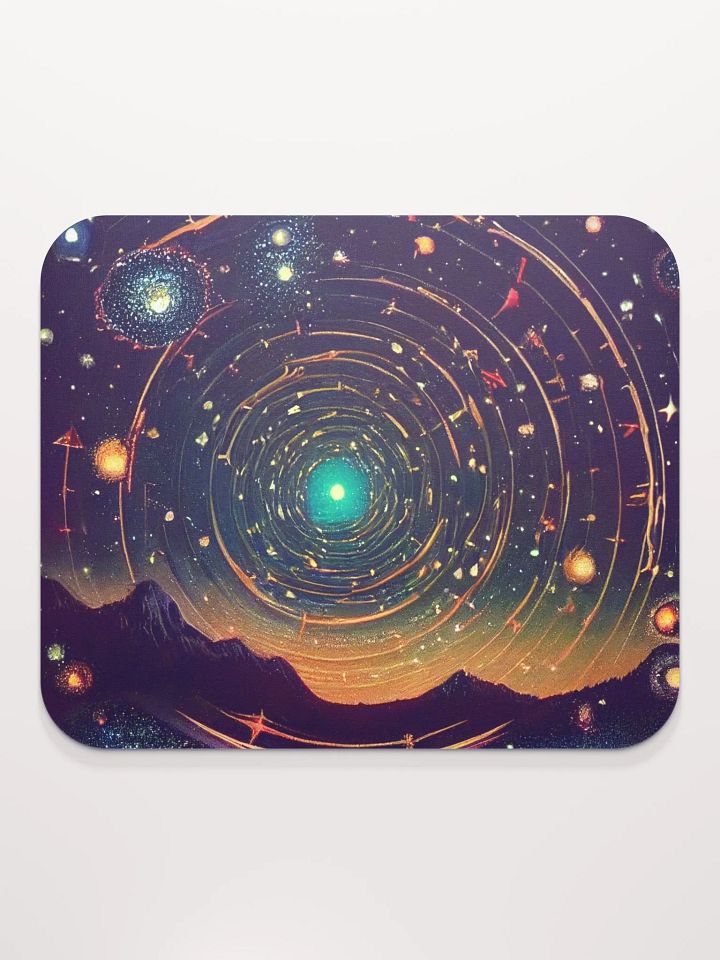 Galactic Vortex Mouse Pad product image (2)