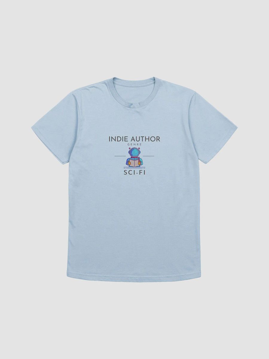 Indie Author Genre Sci-Fi Supersoft blue t-shirt product image (1)