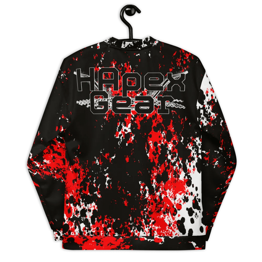 Black HApex Gear Black Logo - Bomber Jacket product image (8)