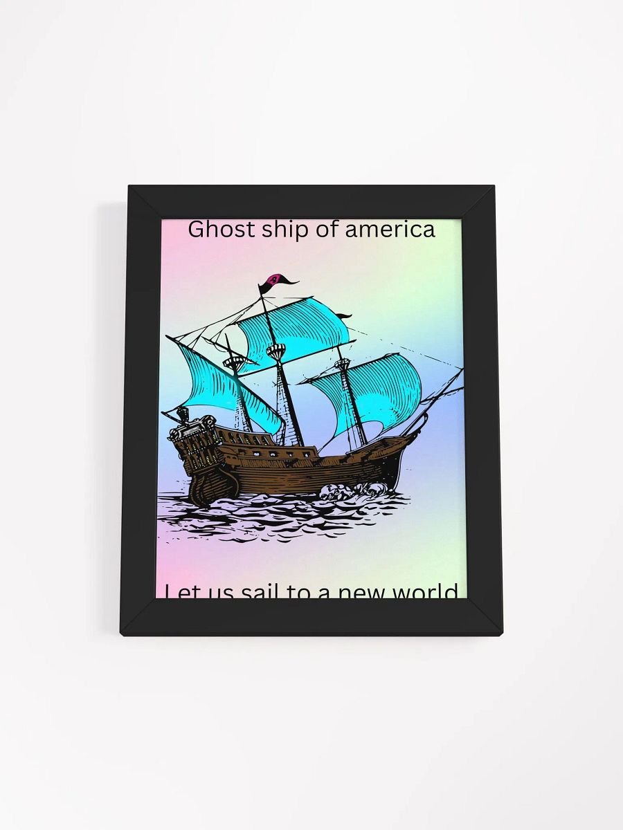 Pastel Pirate Adventure Framed Poster product image (7)