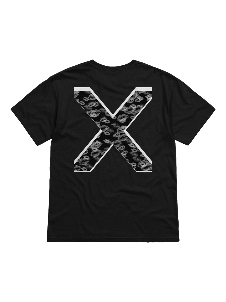 Black X White Lipstick Kisses | Shirt product image (1)