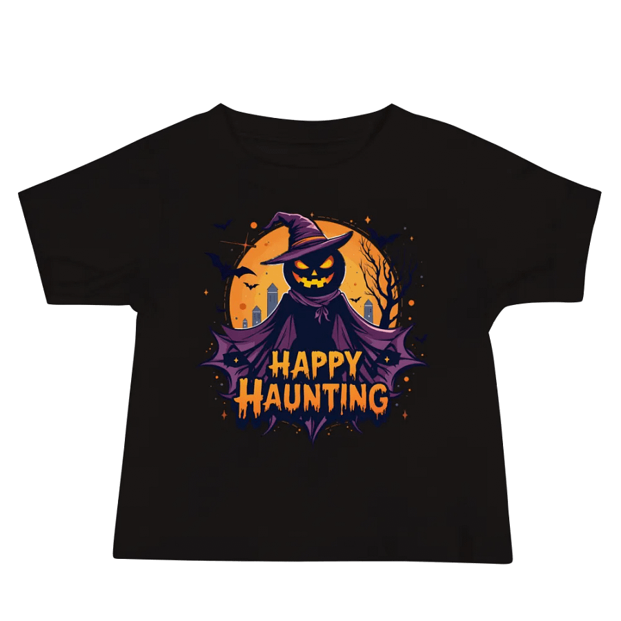 Happy Haunting Baby Tee product image (3)
