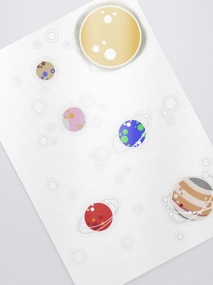Planet Stickers product image (2)