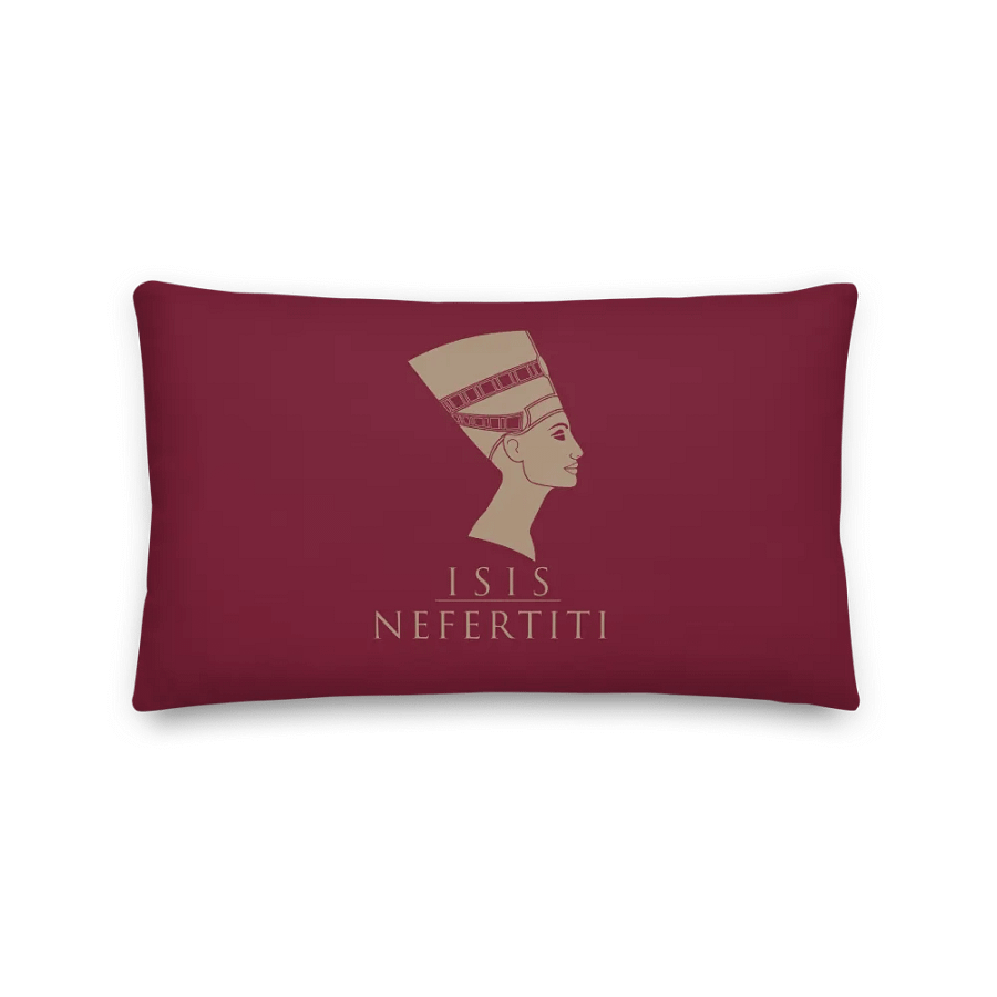 Nefertiti Purple Premium Pillow product image (5)
