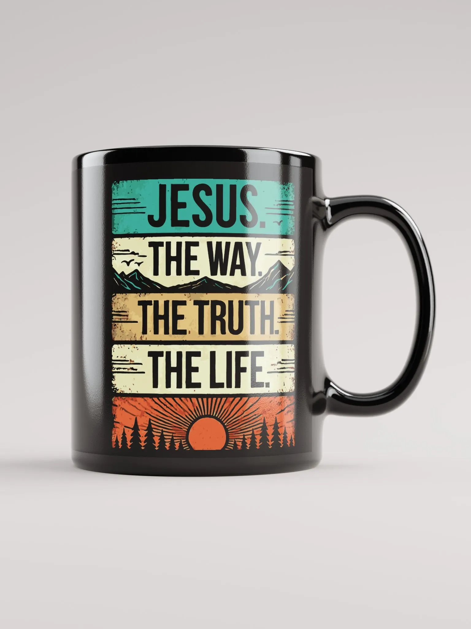 Jesus - The Way The Truth The Life Vintage Mug product image (2)