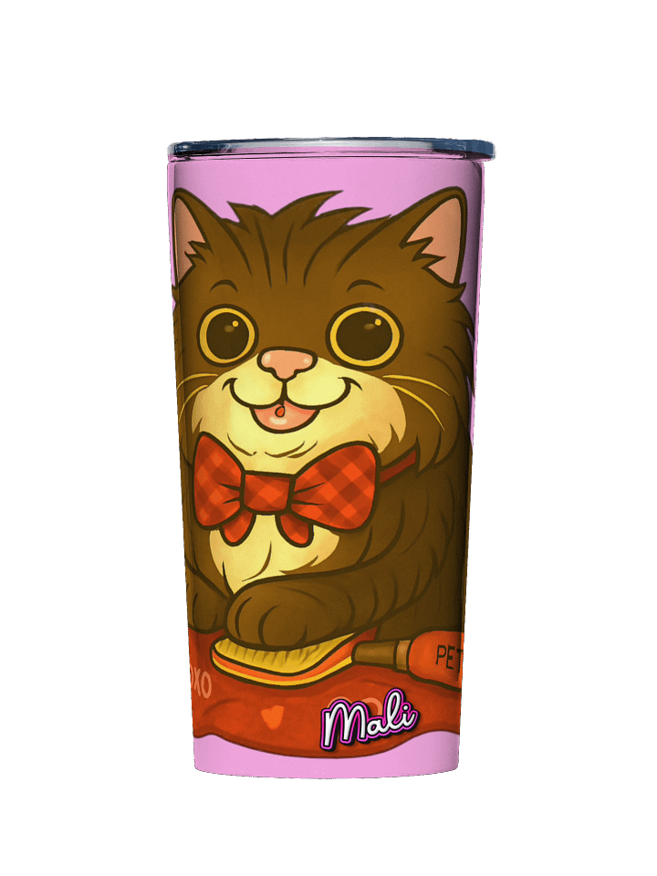 Mali the Axe Cat Insulated Tumbler product image (1)