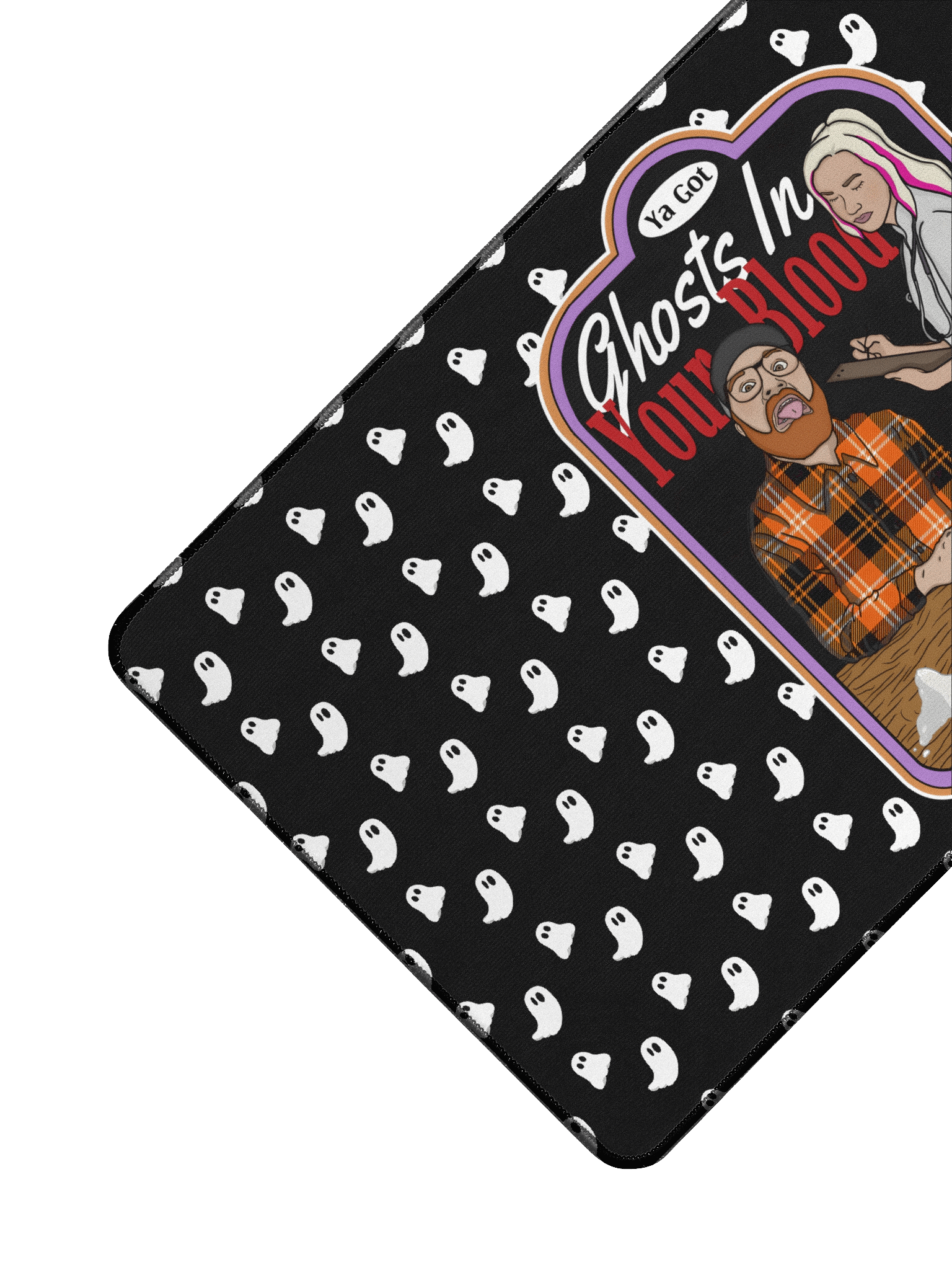 Ghosts In Your Blood Desk Mat product image (3)