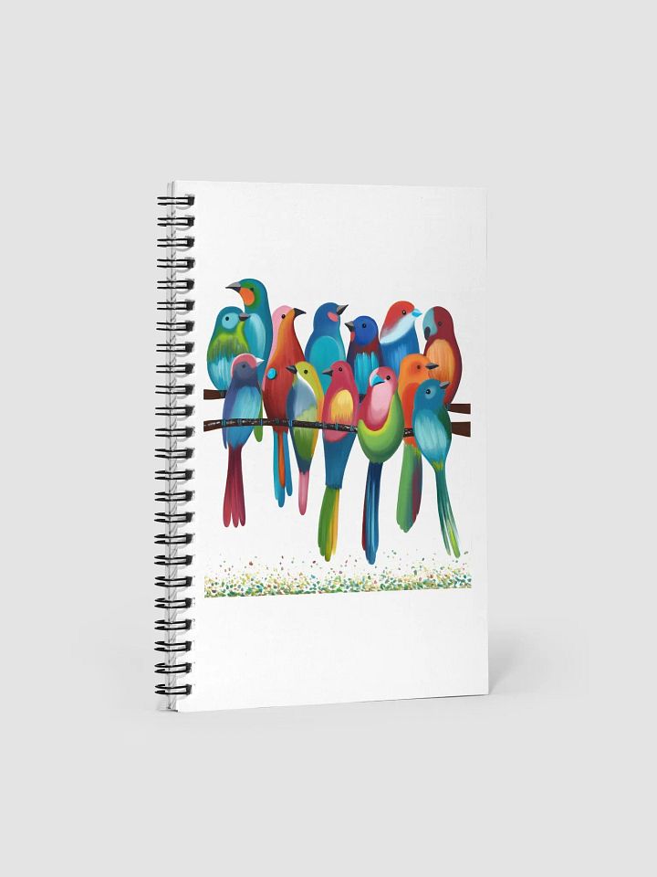 Avian Harmony Spiral Notebook product image (1)