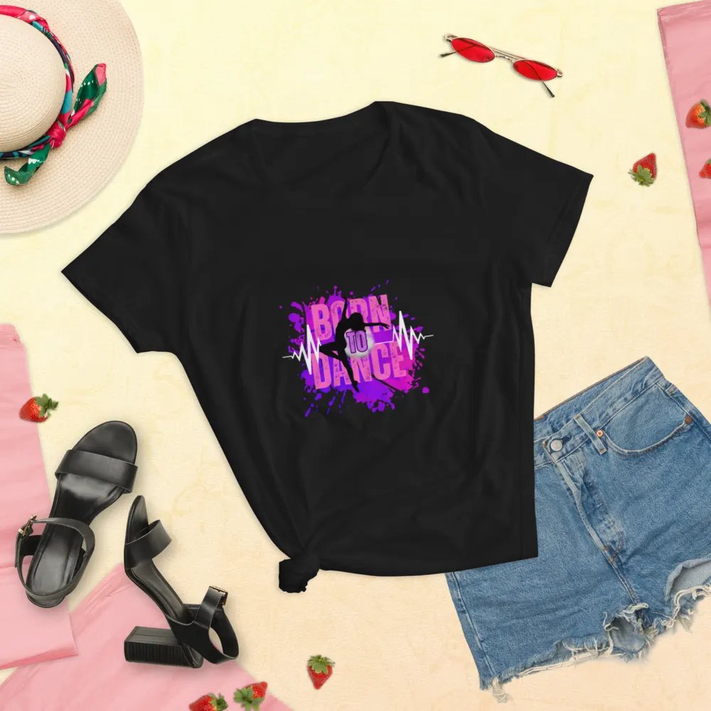 Born to Dance Her Silhouette Anthem Tee product image (18)
