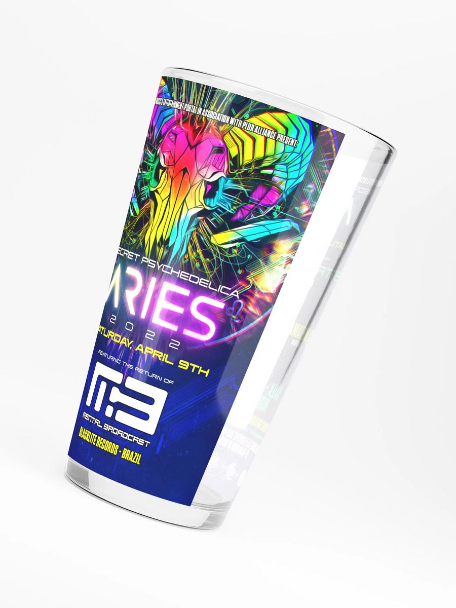 Aries 2022 Shaker Pint Glass product image (4)