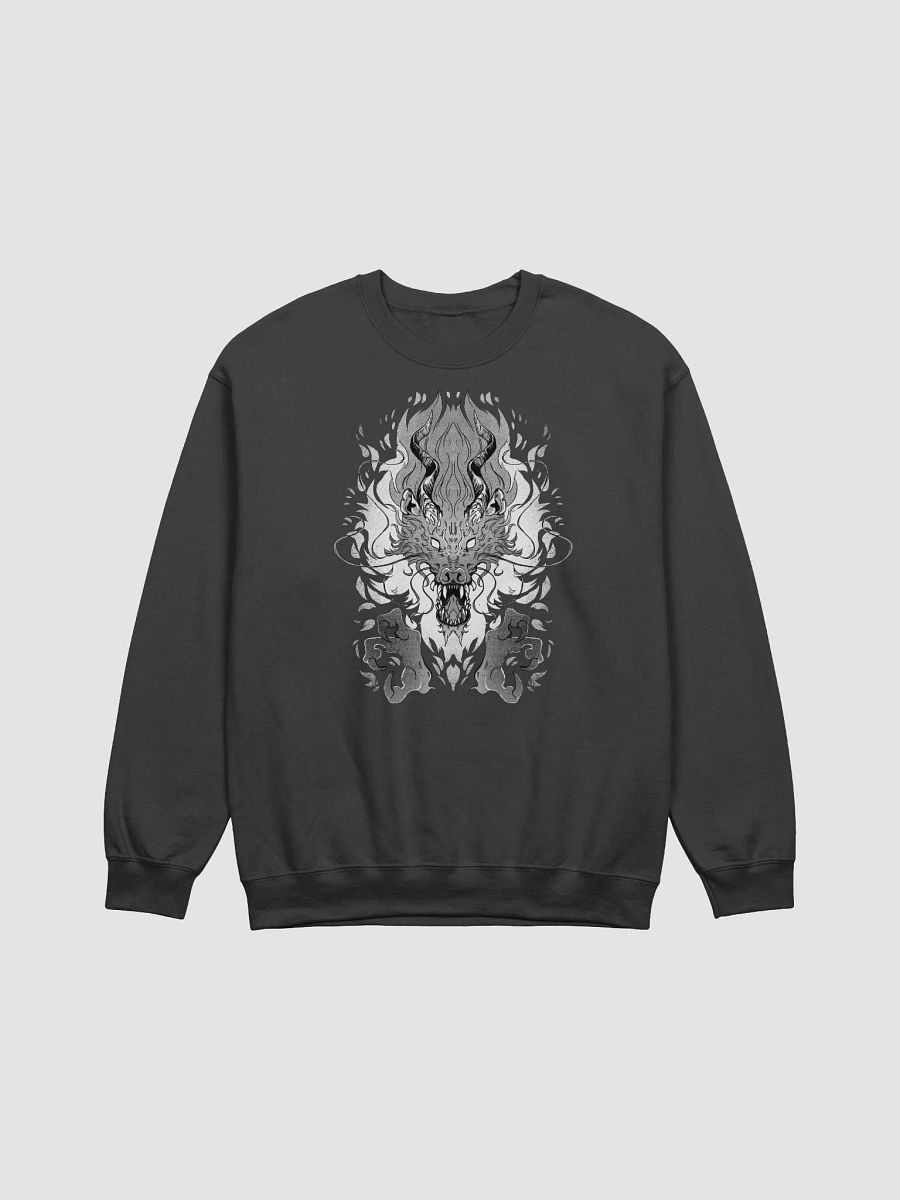 Black and White Possum Dragon Crew Neck product image (1)