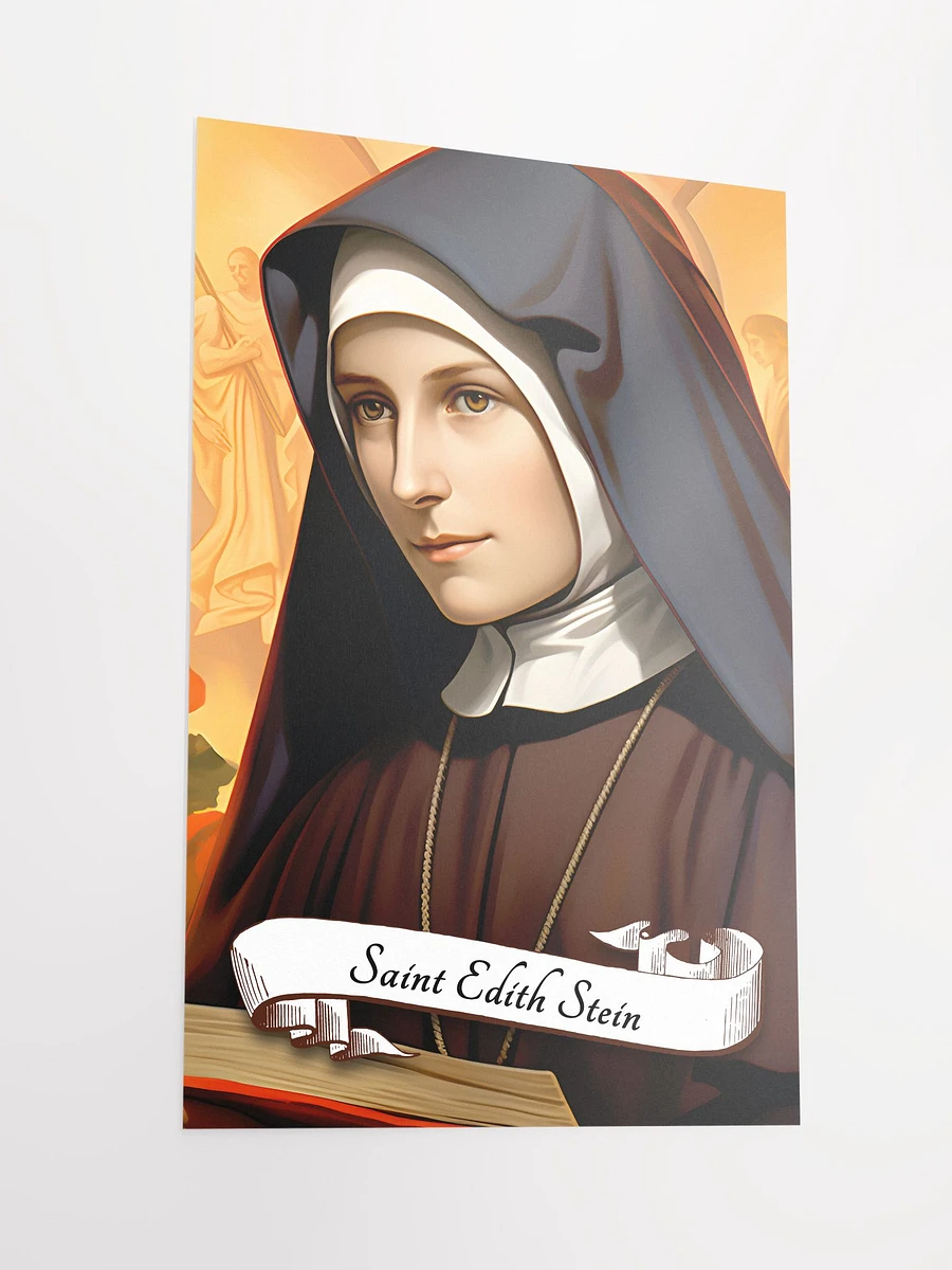 Saint Edith Stein Patron Saint of Europe, Loss of Parents, Martyrs, World Youth Day, Matte Poster product image (4)