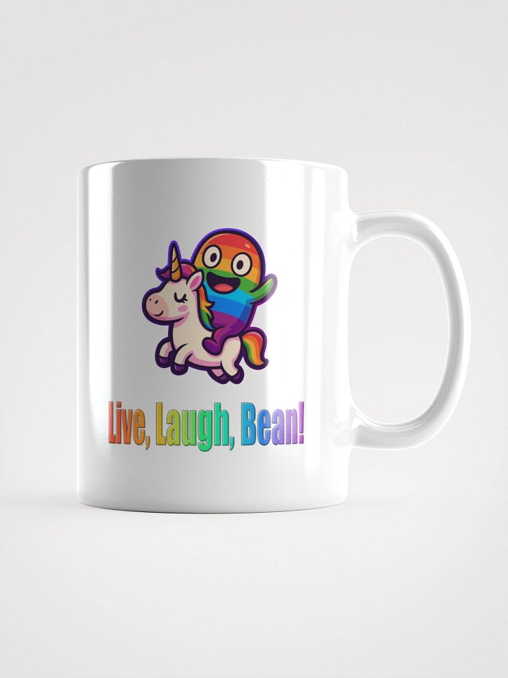 Live, Laugh, o' Bean Mug 🌈🫘🦄☕ product image (1)