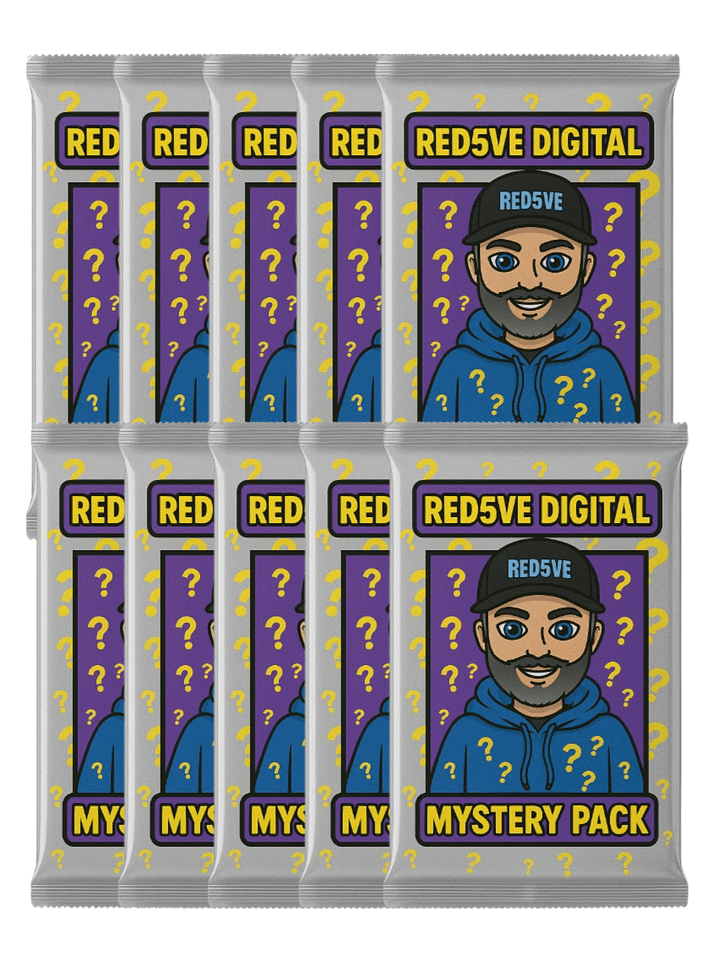 Red5ve Digital Mystery Prize Pack - 10 Digital Packs product image (1)