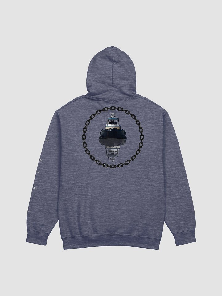 Endless Chain Western Titan Tug and Reflection - Sleeve Twin Anchor Hoodie product image (23)