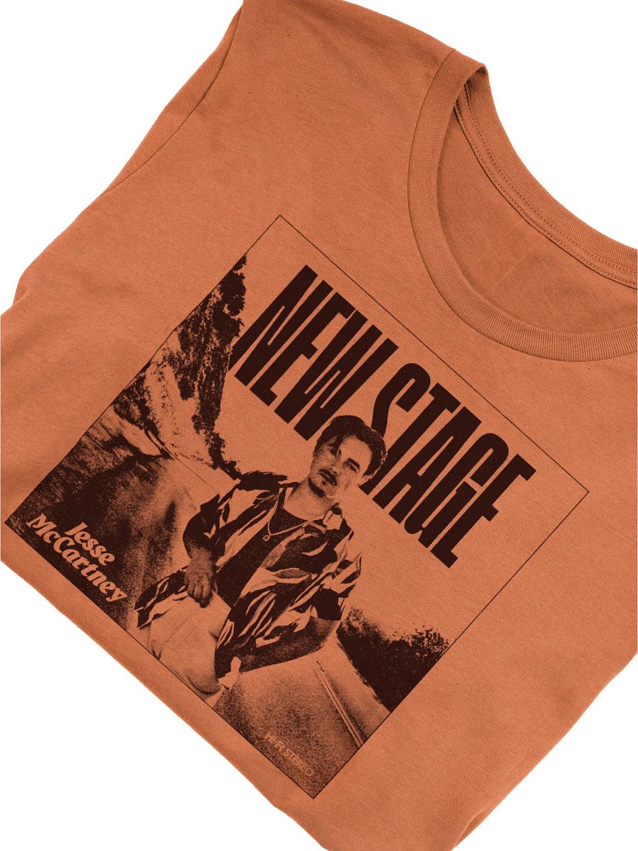 New Stage Cover Art T-Shirt - Burnt Orange product image (3)