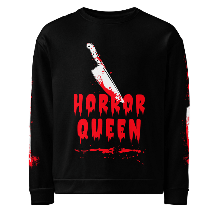 Bloodthirsty Queen All-Over Print Sweatshirt product image (1)