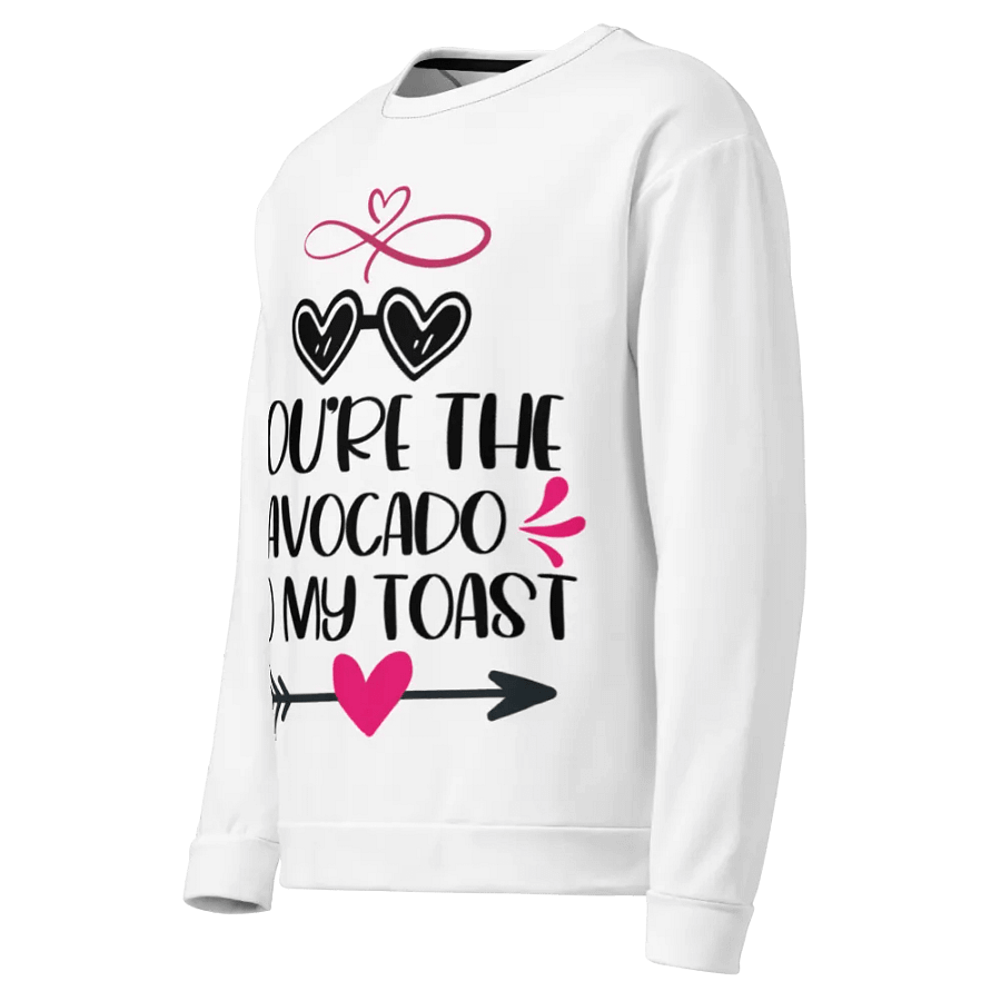 Love Struck All-Over Print Sweatshirt product image (3)